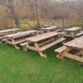 brewery picnic tables